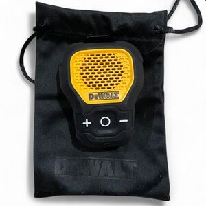 DEWALT Black and Yellow Portable Bluetooth Speaker
